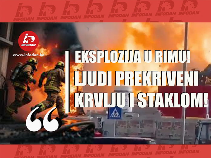 EKSPLOZIJA U RIMU! Benzinska stanica raznesena, 21 osoba povrijeđena – “Zvučalo je kao bomba, ljudi su bježali u panici!”