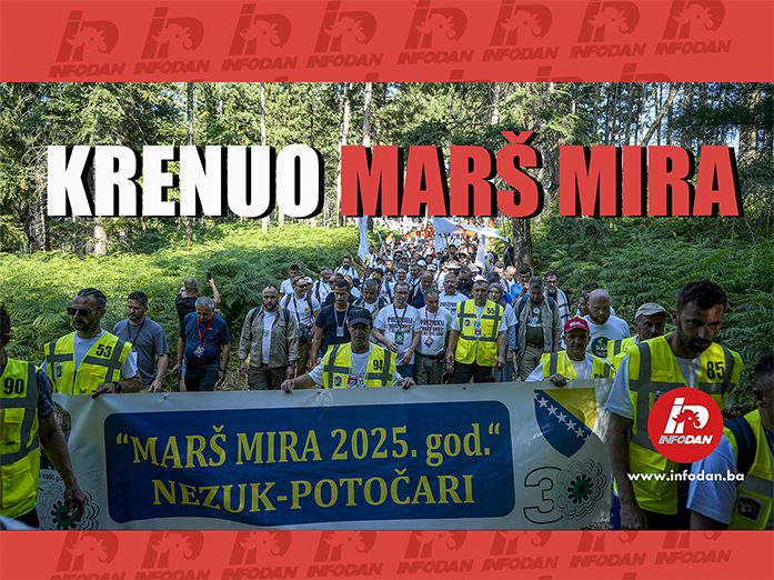 MARŠ MIRA: Hiljade ljudi hodaju stazom smrti da bi Srebrenica živjela u sjećanju!