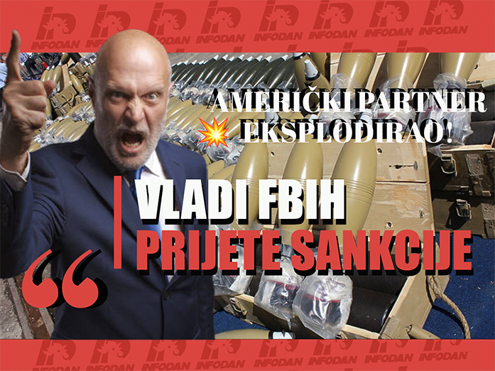 💥 AMERIČKI PARTNER EKSPLODIRAO! Vladi FBiH prijete sankcije zbog PRETISA i BINASA!