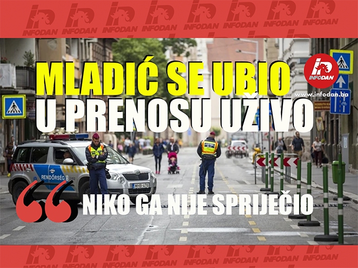 SMRT UŽIVO: Horor scena iz Budimpešte - Mladić (18) se ubio pred očima publike, niko nije reagovao
