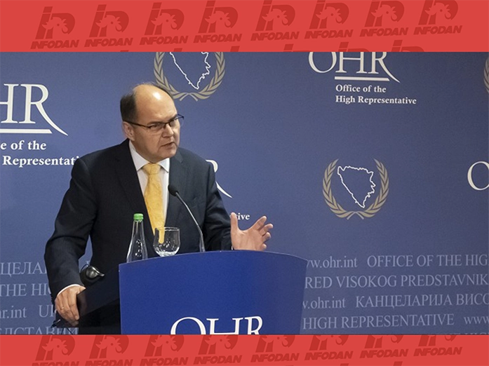 Christian Schmidt drži govor o finansijskoj stabilnosti BiH i rješavanju duga RS-a prema Viaductu