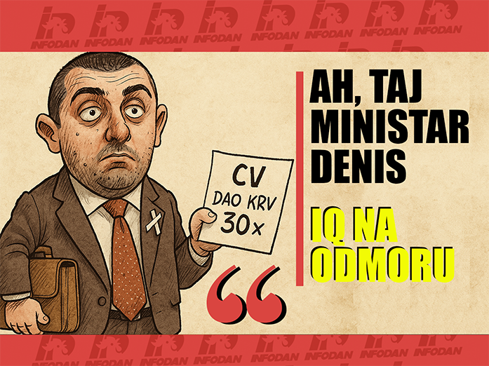 DENIS - MINISTAR KOJI OBEĆAVA! IQ NA ODMORU, FUNKCIJA NA MAKSIMUMU