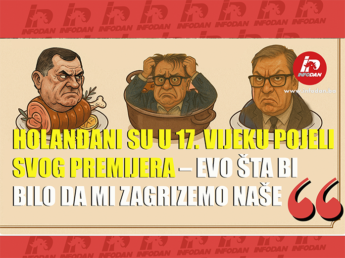 HOLANĐANI SU U 17. VIJEKU POJELI SVOG PREMIJERA – EVO ŠTA BI BILO DA MI ZAGRIZEMO NAŠE