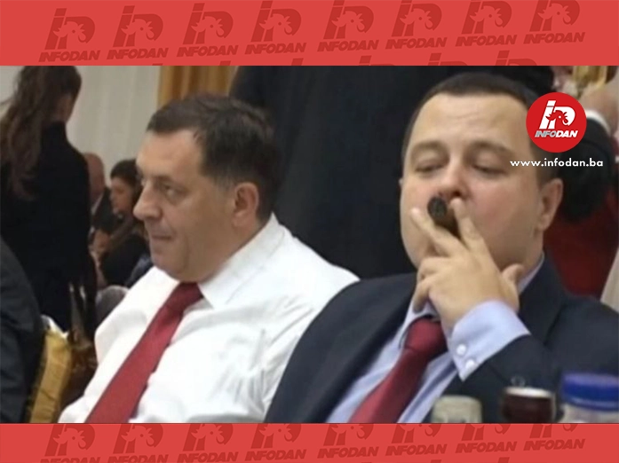 Ivica Dačić i Milorad Dodik na političkom događaju