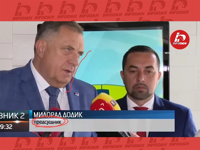 Režimski mediji u RS-u i dalje Milorada Dodika zovu predsjednikom iako mu je CIK oduzeo mandat.