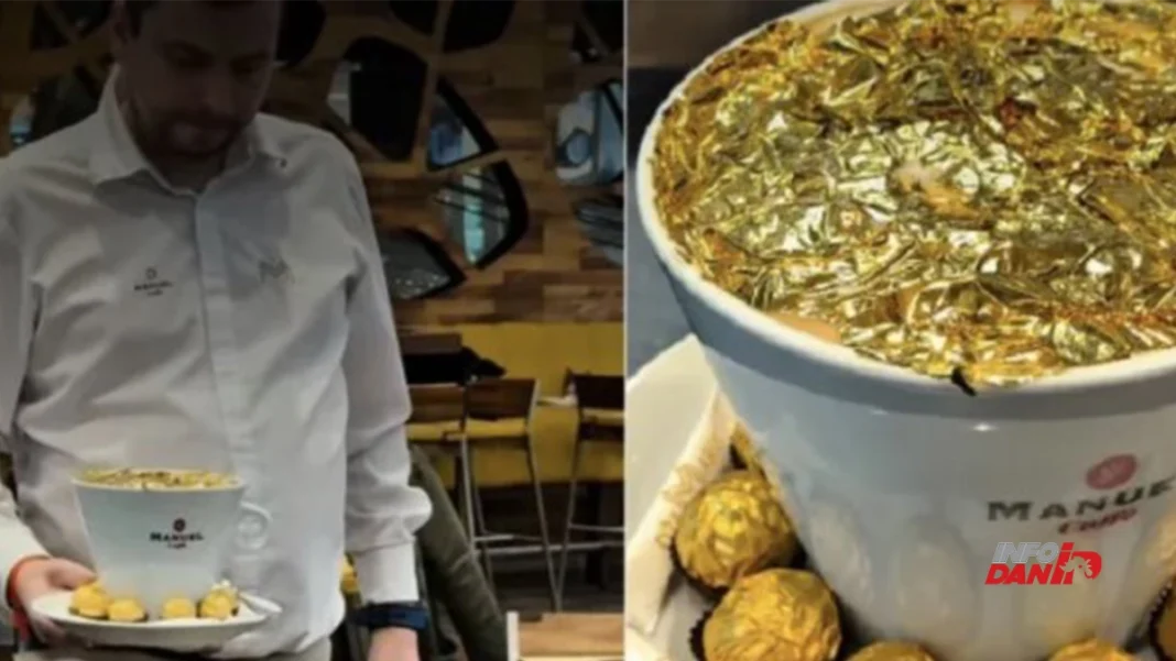 Luksuz u Sarajevu: Cappuccino sa zlatom košta 100 KM