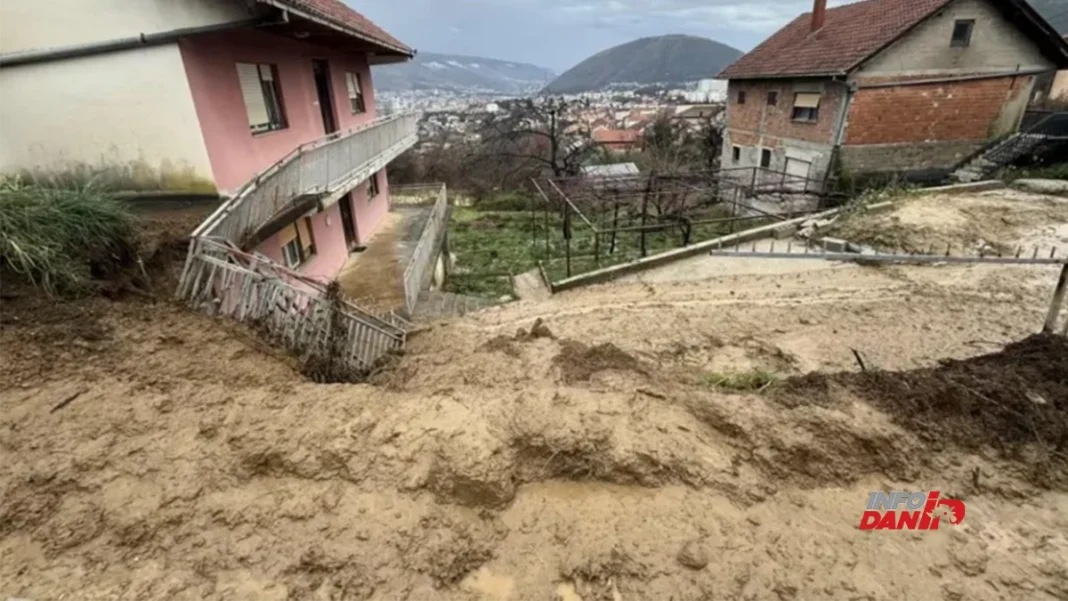 Klizišta kod Mostara: Osam kuća i dalje odsječeno