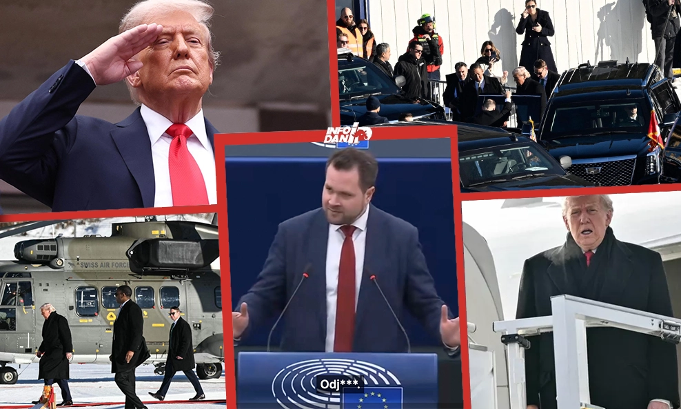 Davos u šoku: Trump stigao, evropski lideri demonstrativno odlaze