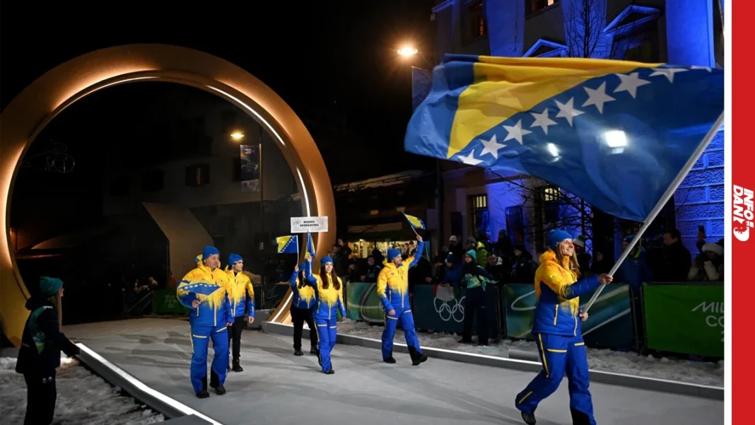 ZOI: Naši sportisti prodefilovali u Italiji