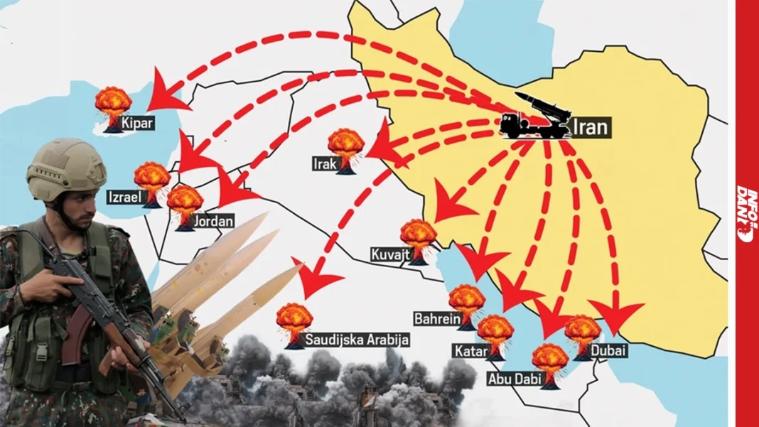 Iran tvrdi da je sinoć uništio šest američkih bojnih brodova