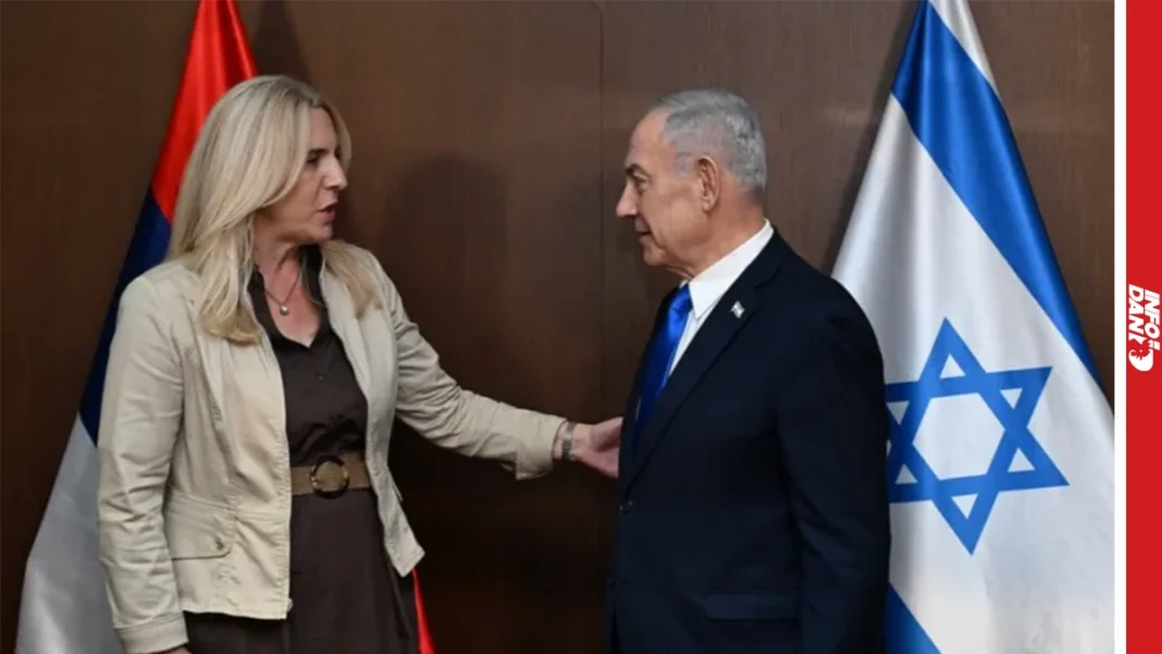 Izraelski mediji žestoko kritikovali Netanyahua zbog sastanka sa Cvijanović