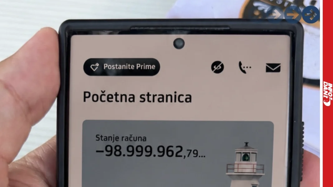 Otvorio mobilno bankarstvo i ugledao minus od 99 miliona KM: Evo šta se dogodilo