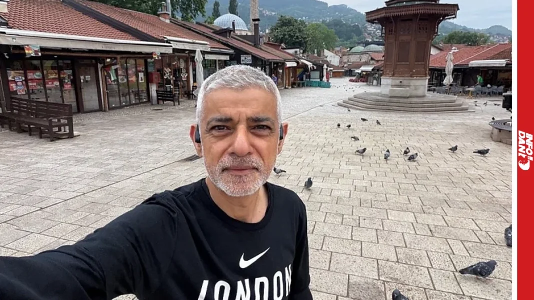 Gradonačelnik Londona oduševljen Sarajevom: Sadiq Khan jutro započeo trčanjem kroz Baščaršiju