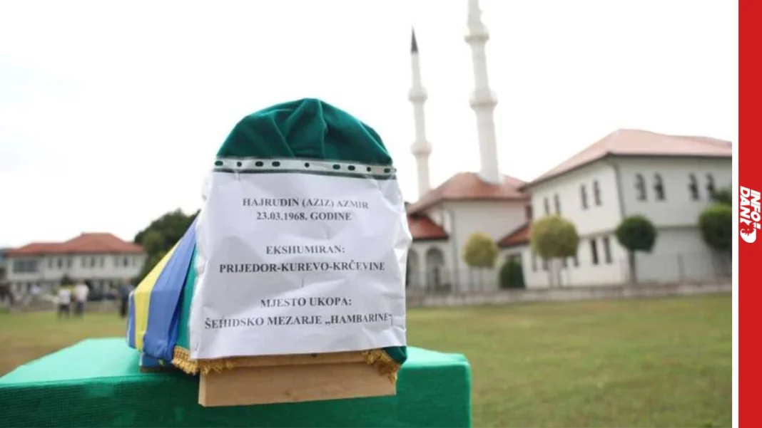 Kolektivna dženaza u Kozarcu: Ukop pet žrtava zločina u Prijedoru i dolini Sane