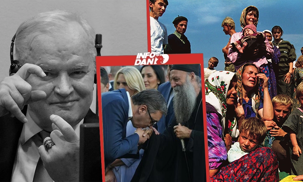 KADA CRKVA BLAGOSILJA ZLO: Sahrana Ratka Mladića posljednji je dokaz moralnog posrnuća SPC-a